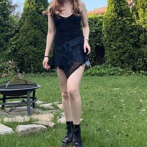 vintage le chateau crochet top